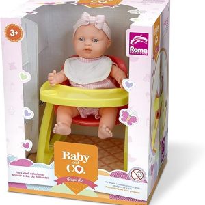 BEBE CON SILLA PARA COMER