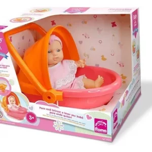 BEBE ROMA CON CUNA PORTATIL